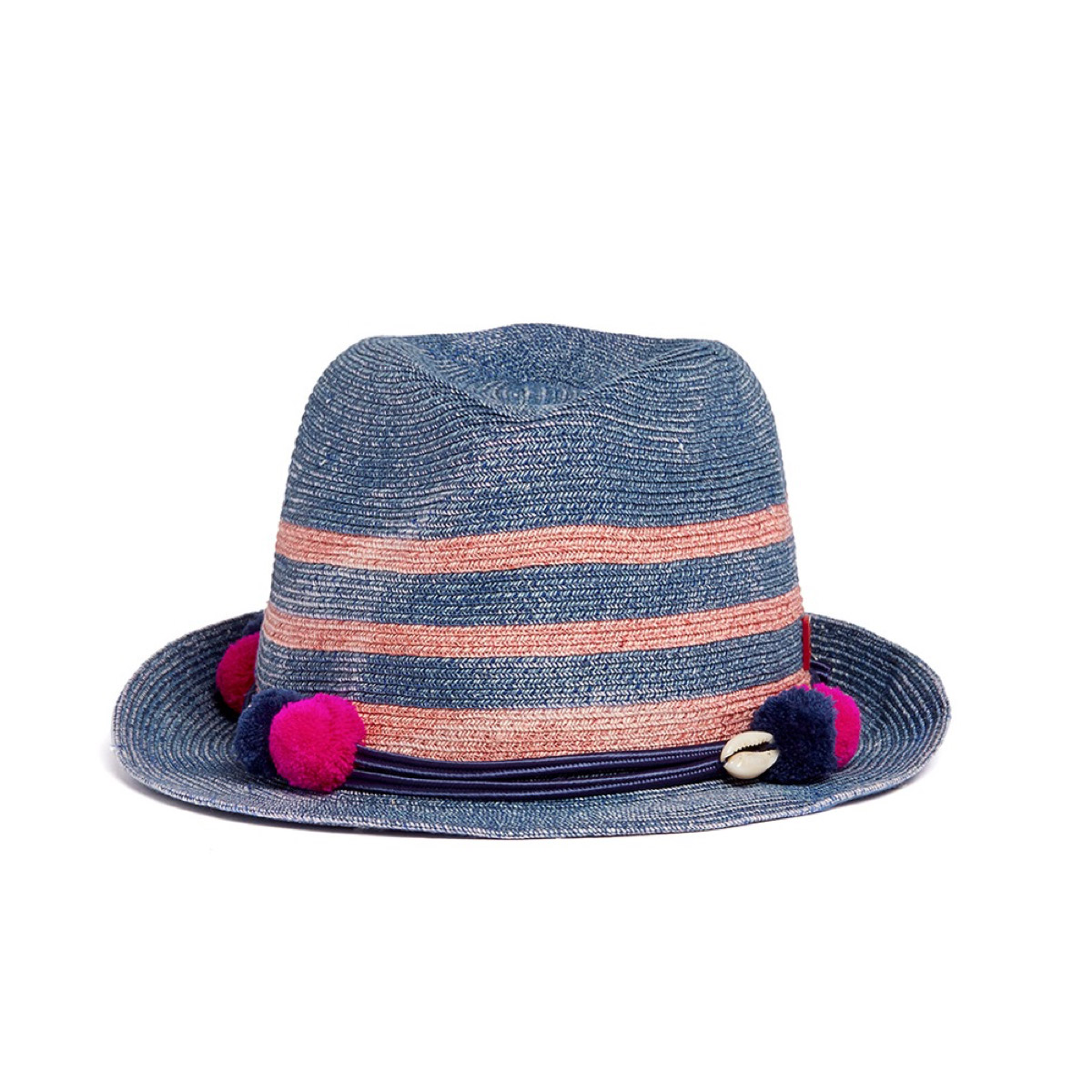 Aix Pompom Seashell Hat